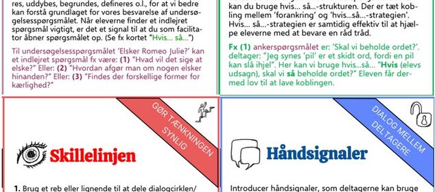 48 Faciliteringsværktøjer til det filosofiske og tænkende klasserum